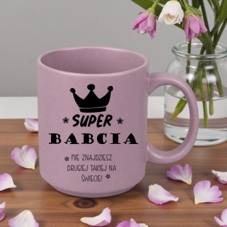Kubek z nadrukiem piękny prezent Dzień BABCI urodziny imieniny Babcia