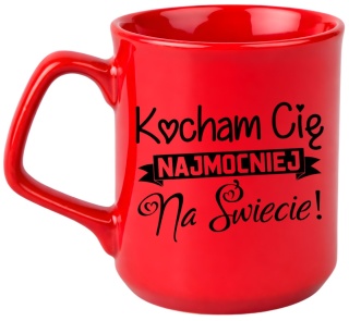 Kubek z nadrukiem prezent dla Dziewczyny Żony WALENTYNKI Dzień Kobiet