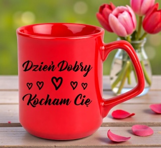 Kubek z nadrukiem prezent dla Dziewczyny Żony WALENTYNKI Dzień Kobiet
