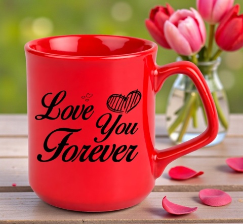 Kubek z nadrukiem prezent dla Dziewczyny Żony WALENTYNKI Dzień Kobiet