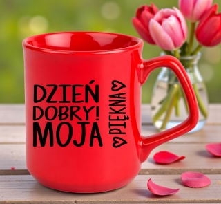 Kubek z nadrukiem prezent dla Dziewczyny Żony WALENTYNKI Dzień Kobiet