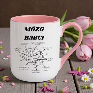 Kubek z nadrukiem śmieszny prezent Dzień BABCI upominek urodziny Babcia