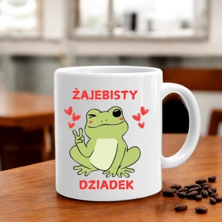 Kubek z nadrukiem śmieszny prezent Dzień DZIADKA urodziny imieniny Dziadek