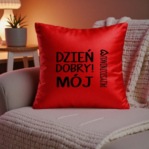 Poduszka i kubek zestaw prezent na WALENTYNKI urodziny Dzień Kobiet