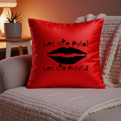 Poduszka i kubek zestaw prezent na WALENTYNKI urodziny Dzień Kobiet