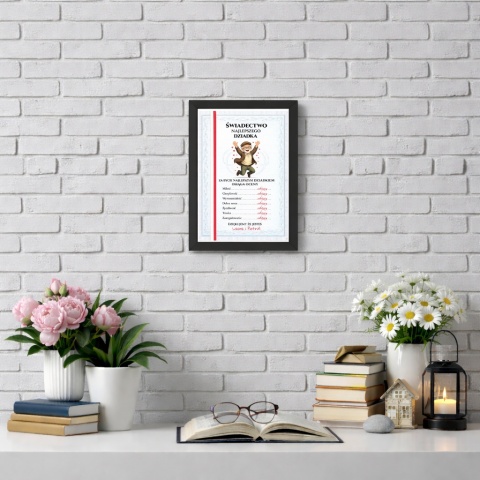 Ramka Życzenia Śmieszny Prezent Dzień Dziadka urodziny Dziadek