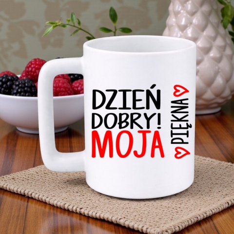 Kubek 400ml DUŻY z nadrukiem Prezent Dzień Kobiet dla Koleżanki Dziewczyny