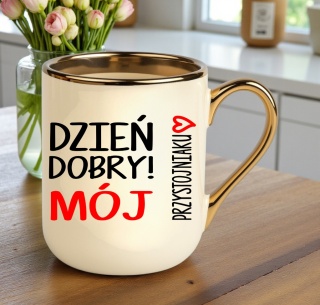 Kubek z nadrukiem PREMIUM oryginalny prezent WALENTYNKI dla Chłopaka