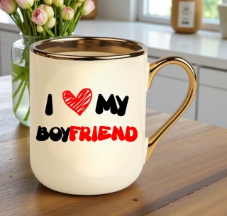 Kubek z nadrukiem PREMIUM oryginalny prezent WALENTYNKI dla Chłopaka