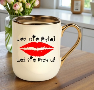 Kubek z nadrukiem PREMIUM prezent WALENTYNKI dla Dziewczyny Chłopaka