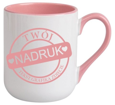 Kubek z nadrukiem zdjęcie grafika tekst logo prezent reklama Twój PROJEKT