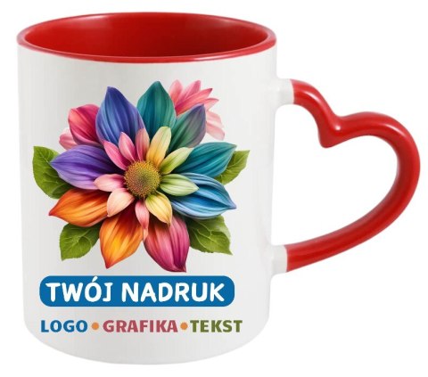 Kubek z nadrukiem zdjęcie grafika tekst logo prezent reklama Twój PROJEKT