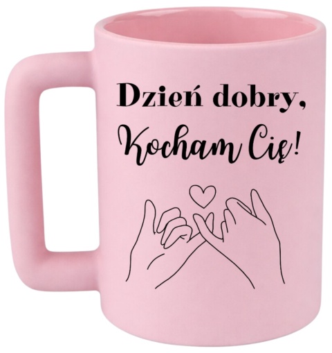 Kubek 400ml DUŻY Prezent Dzień Kobiet Walentynki dla Dziewczyny Żony