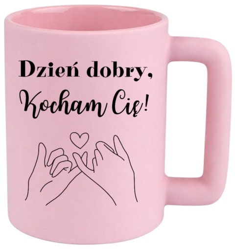 Kubek 400ml DUŻY Prezent Dzień Kobiet Walentynki dla Dziewczyny Żony