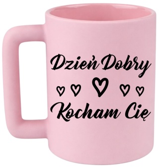 Kubek 400ml DUŻY Prezent Dzień Kobiet Walentynki dla Dziewczyny Żony