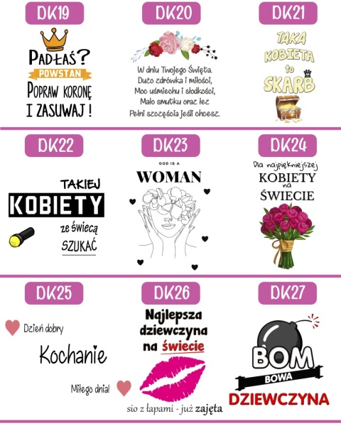 Kubek 400ml DUŻY Prezent Dzień Kobiet dla Koleżanki Dziewczyny Żony Kobiety