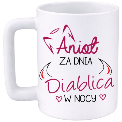 Kubek 400ml DUŻY Prezent Dzień Kobiet dla Koleżanki Dziewczyny Żony Kobiety