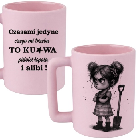 Kubek 400ml DUŻY Prezent Dzień Kobiet dla Koleżanki Dziewczyny Żony Kobiety