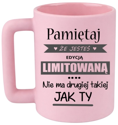 Kubek 400ml DUŻY Prezent Dzień Kobiet dla Koleżanki Dziewczyny Żony Kobiety