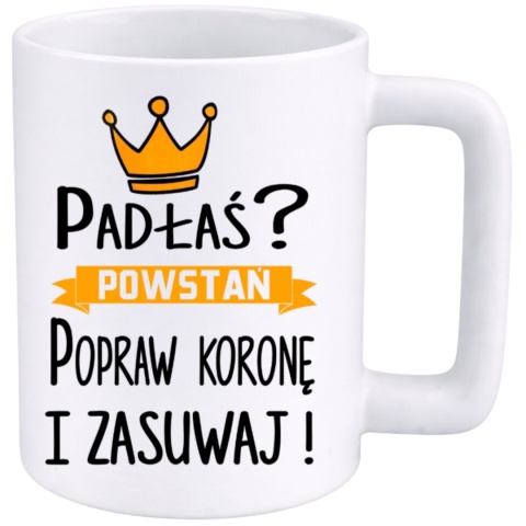 Kubek 400ml DUŻY Prezent Dzień Kobiet dla Koleżanki Dziewczyny Żony Mamy