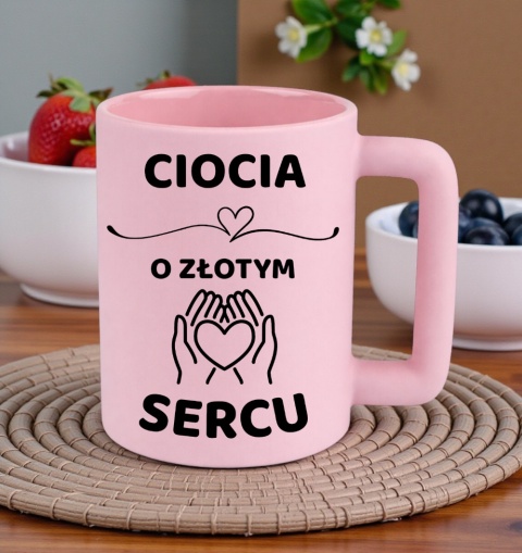 Kubek 400ml DUŻY Prezent dla CIOCI Dzień Kobiet Urodziny podziękowanie