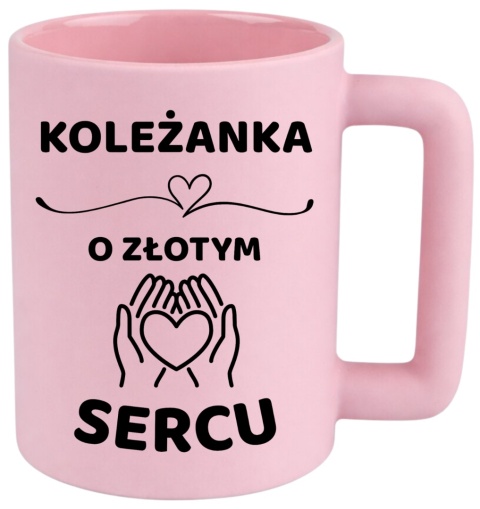 Kubek 400ml DUŻY Prezent dla KOLEŻANKI Dzień Kobiet Urodziny podziękowanie