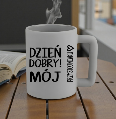 Kubek 400ml DUŻY Prezent dla MĘŻA CHŁOPAKA Dzień Mężczyzny Walentynki