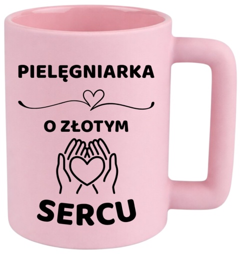 Kubek 400ml DUŻY Prezent dla PIELĘGNIARKI Dzień Kobiet Podziękowanie