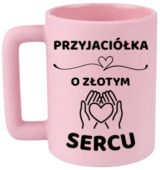 Kubek 400ml DUŻY Prezent dla PRZYJACIÓŁKI Dzień Kobiet Urodziny