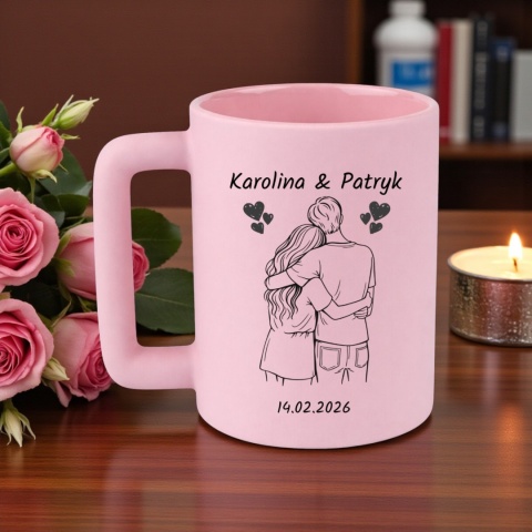 Kubek 400ml DUŻY z nadrukiem Grafika Tekst Prezent Reklama Twój PROJEKT