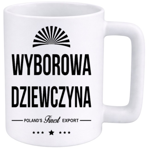 Kubek 400ml DUŻY z nadrukiem Prezent Dzień Kobiet dla Koleżanki Dziewczyny