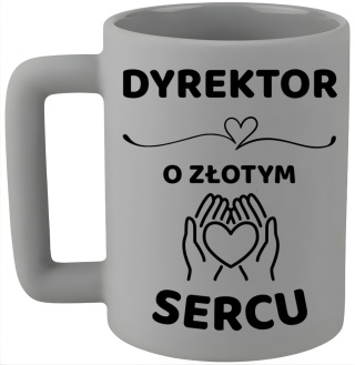 Kubek 400ml DUŻY z nadrukiem Prezent dla DYREKTORA Dzień Mężczyzny Urodziny