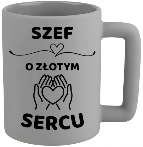 Kubek 400ml DUŻY z nadrukiem Prezent dla SZEFA Dzień Mężczyzny Urodziny