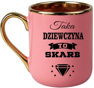 Kubek PREMIUM z nadrukiem prezent Dzień Kobiet dla Dziewczyny Koleżanki