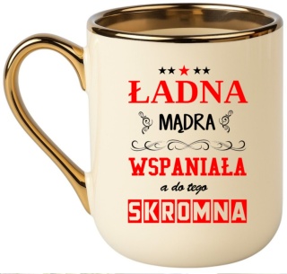 Kubek z nadrukiem prezent Dzień Kobiet dla Dziewczyny Żony Koleżanki Mamy