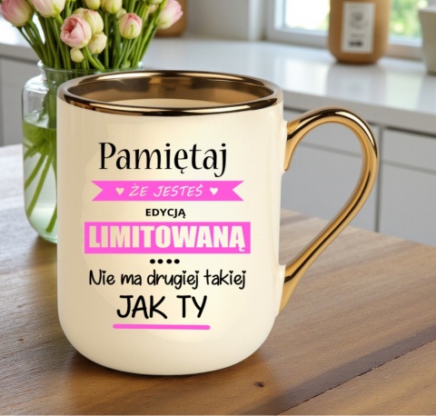 Kubek z nadrukiem prezent Dzień Kobiet dla Dziewczyny Żony Koleżanki Mamy