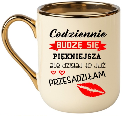 Kubek z nadrukiem prezent Dzień Kobiet dla Dziewczyny Żony Koleżanki Mamy