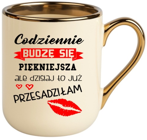 Kubek z nadrukiem prezent Dzień Kobiet dla Dziewczyny Żony Koleżanki Mamy