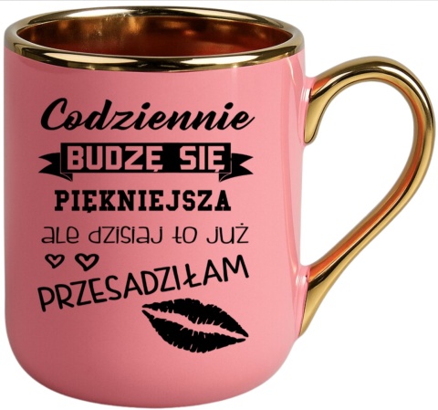 Kubek z nadrukiem prezent Dzień Kobiet dla Dziewczyny Żony Koleżanki Mamy