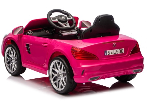 Auto Na Akumulator Mercedes SL500 S506 Różowe