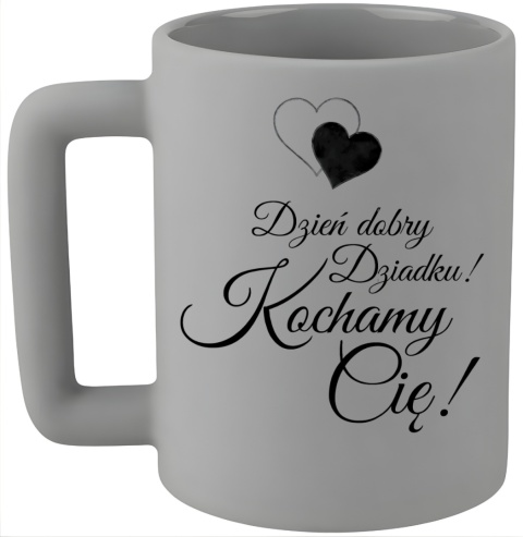Kubek 400ml DUŻY z nadrukiem Prezent DZIEŃ DZIADKA Urodziny Dziadek