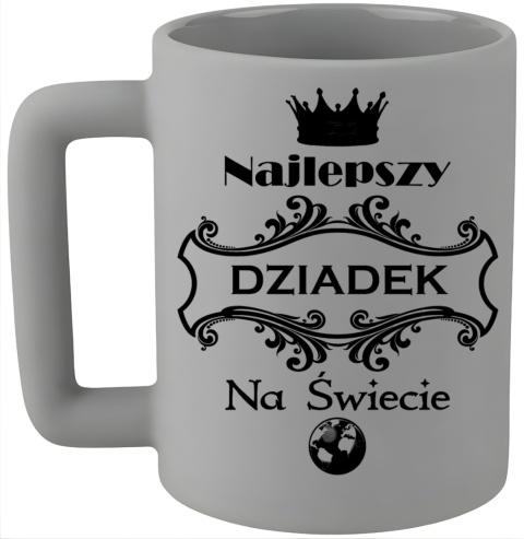 Kubek 400ml DUŻY z nadrukiem Prezent DZIEŃ DZIADKA Urodziny Dziadek