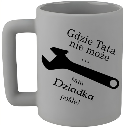 Kubek 400ml DUŻY z nadrukiem Prezent DZIEŃ DZIADKA Urodziny Dziadek