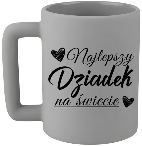 Kubek 400ml DUŻY z nadrukiem Prezent DZIEŃ DZIADKA Urodziny Dziadek