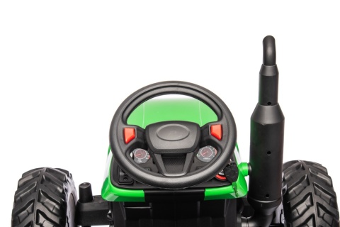 Traktor Na Akumulator HC-306 Z Przyczepą Jasno Zielony 24V