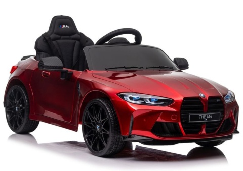 Auto Na Akumulator BMW M4 Czerwone Lakierowane