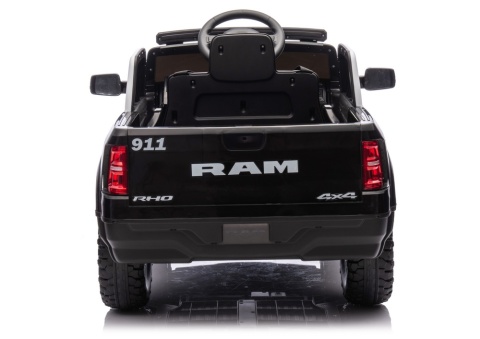 Auto Na Akumulator ZB618P Dodge Ram Policyjny Czarny