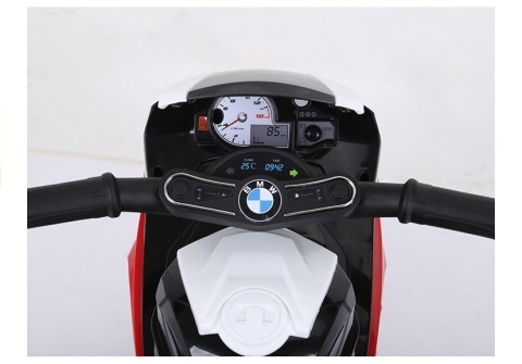 Motor na akumulator BMW S1000RR Trójkołowy Czerwony