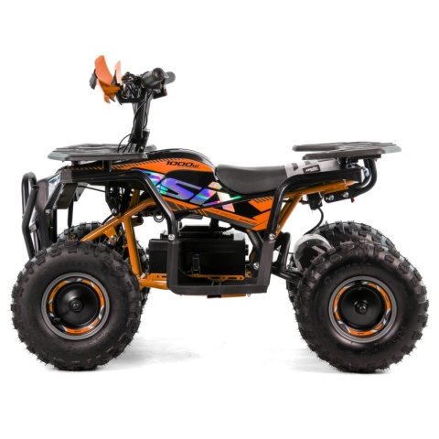 Mini Quad Elektryczny ASIX E-M10 1000W pomarańczowy