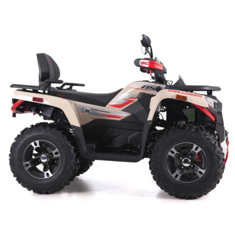 Quad ASIX CHALLENGER 300 4T T3B homologacja drogowa piaskowy
